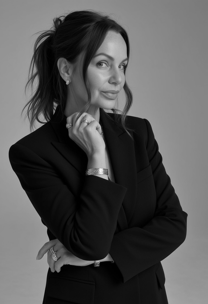 Portrait of Annie Brook, FCCA, co-founder and finance lead of Style & Strategies.